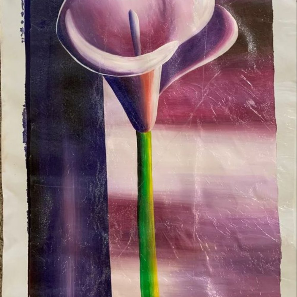 MODERN ABSTRACT HUGE WALL ART - Picture 3 of 3